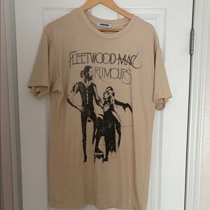 Fleetwood Mac Graphic Beige T-Shirt